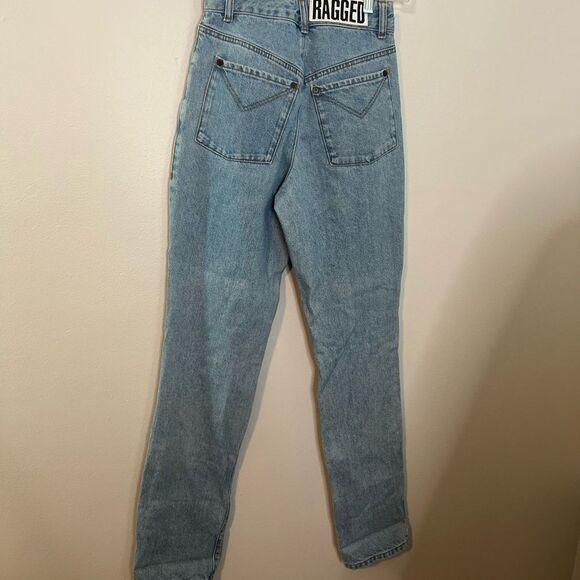 Ragged Priest Checkered Print Jeans - Picture 9 of 10